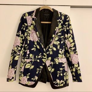 Rag and Bone Floral Blazer